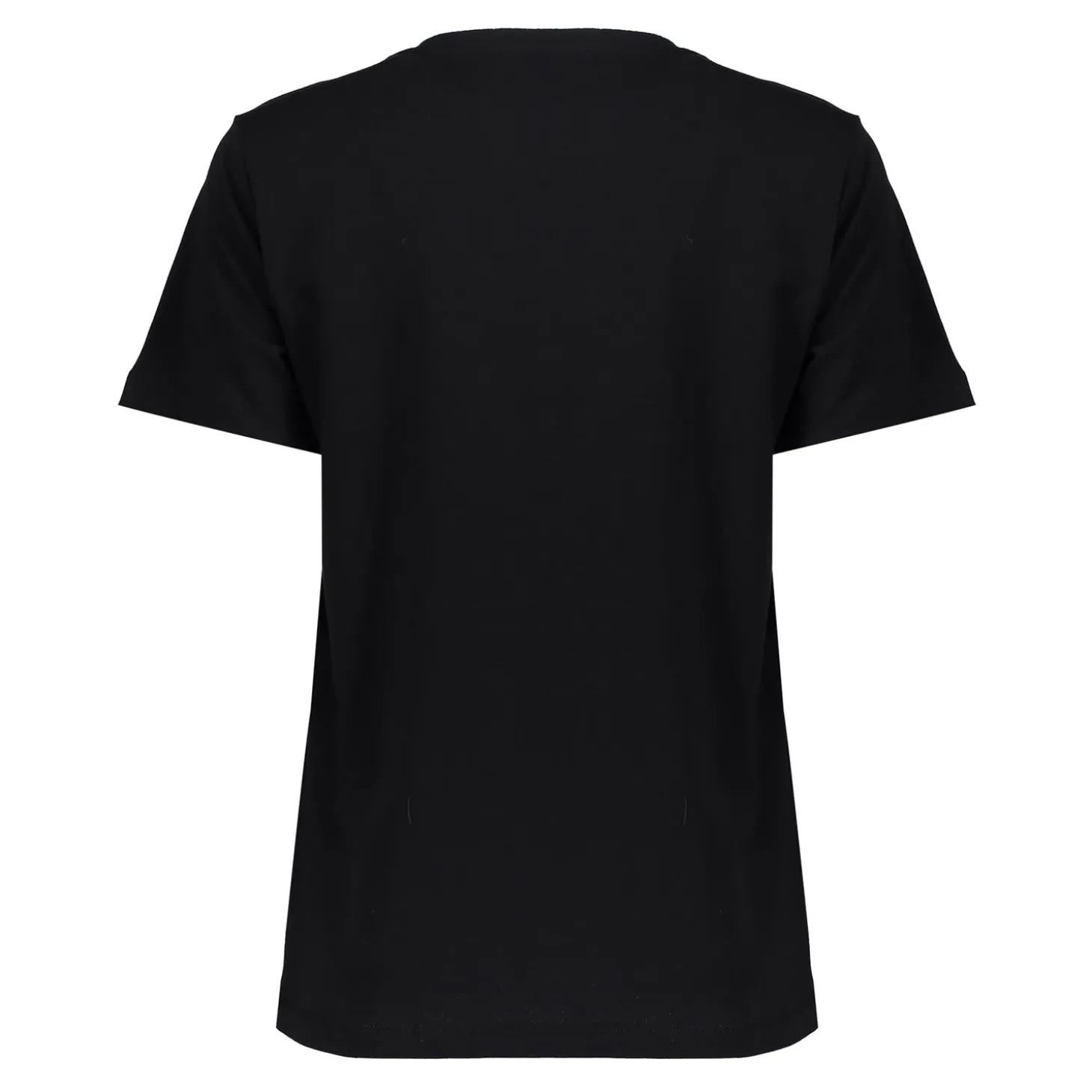 Tops & T-shirts*Geisha Fashion Geisha Dames Basic T-shirt Met Tekst 42635-24 zwart