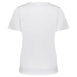 Tops & T-shirts*Geisha Fashion Geisha Dames Basic T-shirt Met Tekst 42635-24 off-white