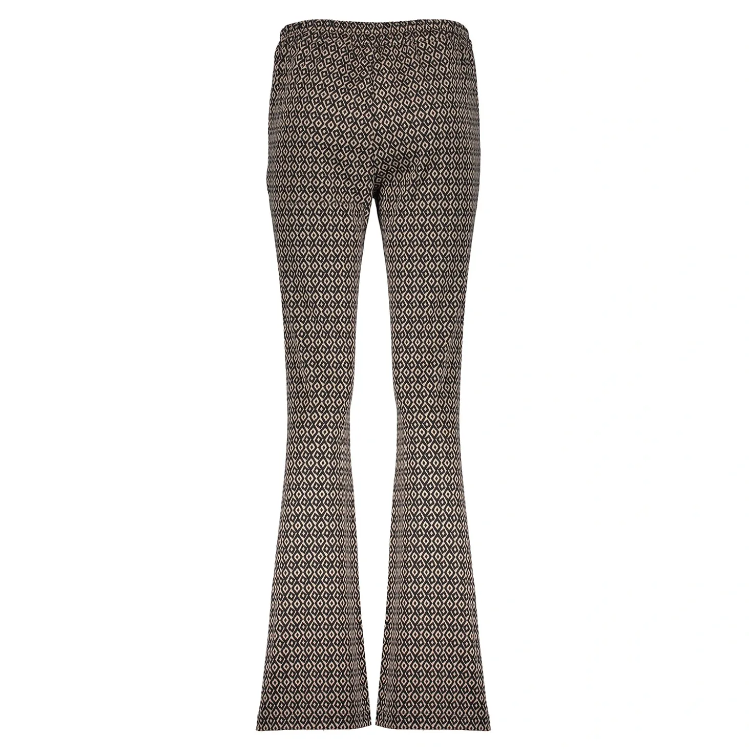 Broeken*Geisha Fashion Geisha Dames Broek Met Minimal Print 41552-70 zwart