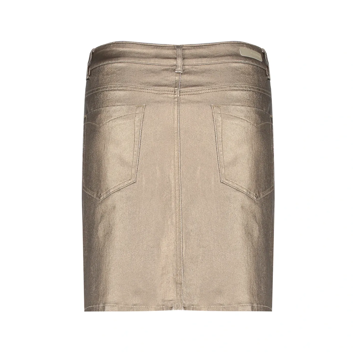 Rokken*Geisha Fashion Geisha Dames Coated Katoenen Denim Rok 46500-10 gold