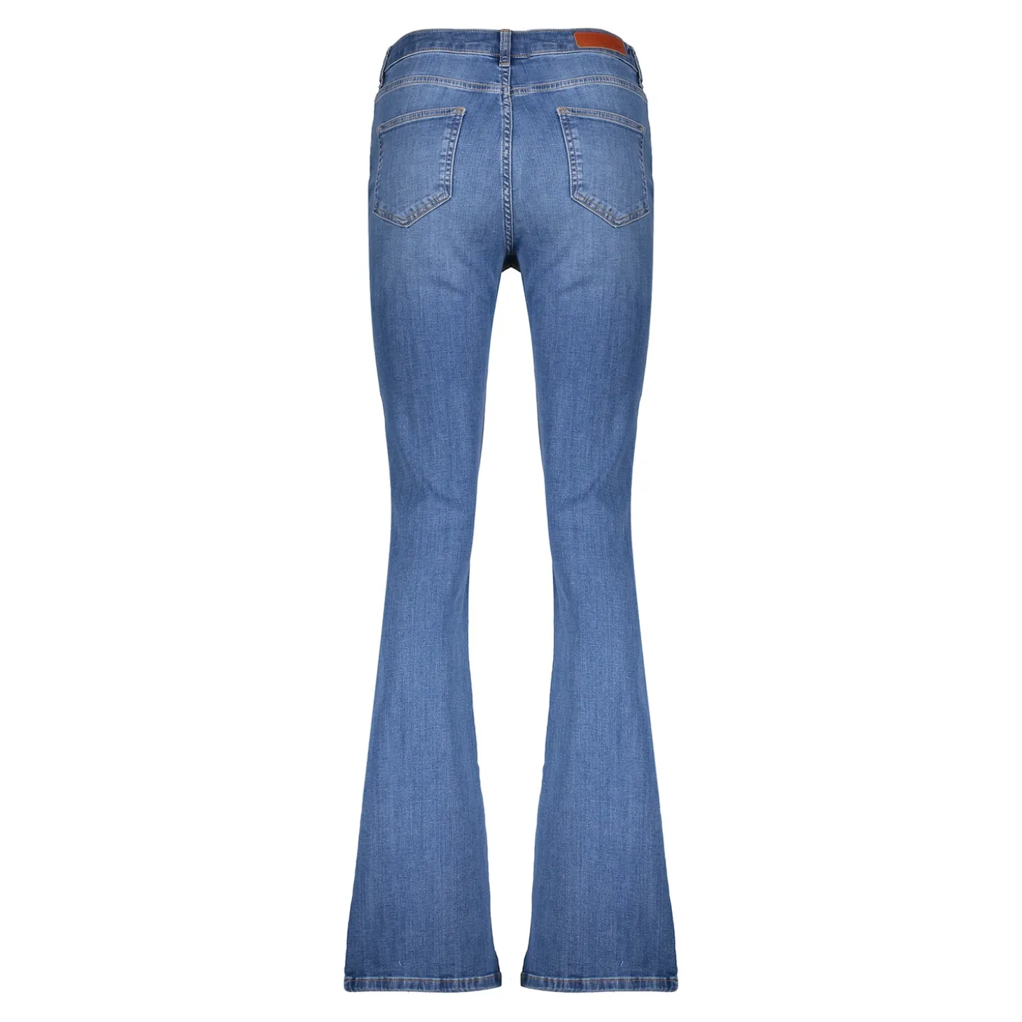 Broeken | Denim*Geisha Fashion Geisha Dames Duurzame Flared Jeans 41600-50 BELLE blue denim