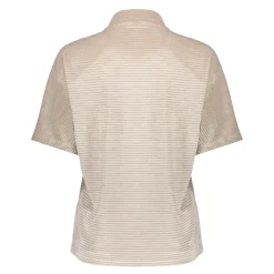 Tops & T-shirts*Geisha Fashion Geisha Dames Fluwelen Top 42652-20 sand