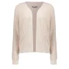 Truien & Vesten*Geisha Fashion Geisha Dames Gebreid Vest 44514-10 off-white