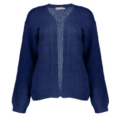 Truien & Vesten*Geisha Fashion Geisha Dames Gebreid Vest 44585-70 navy