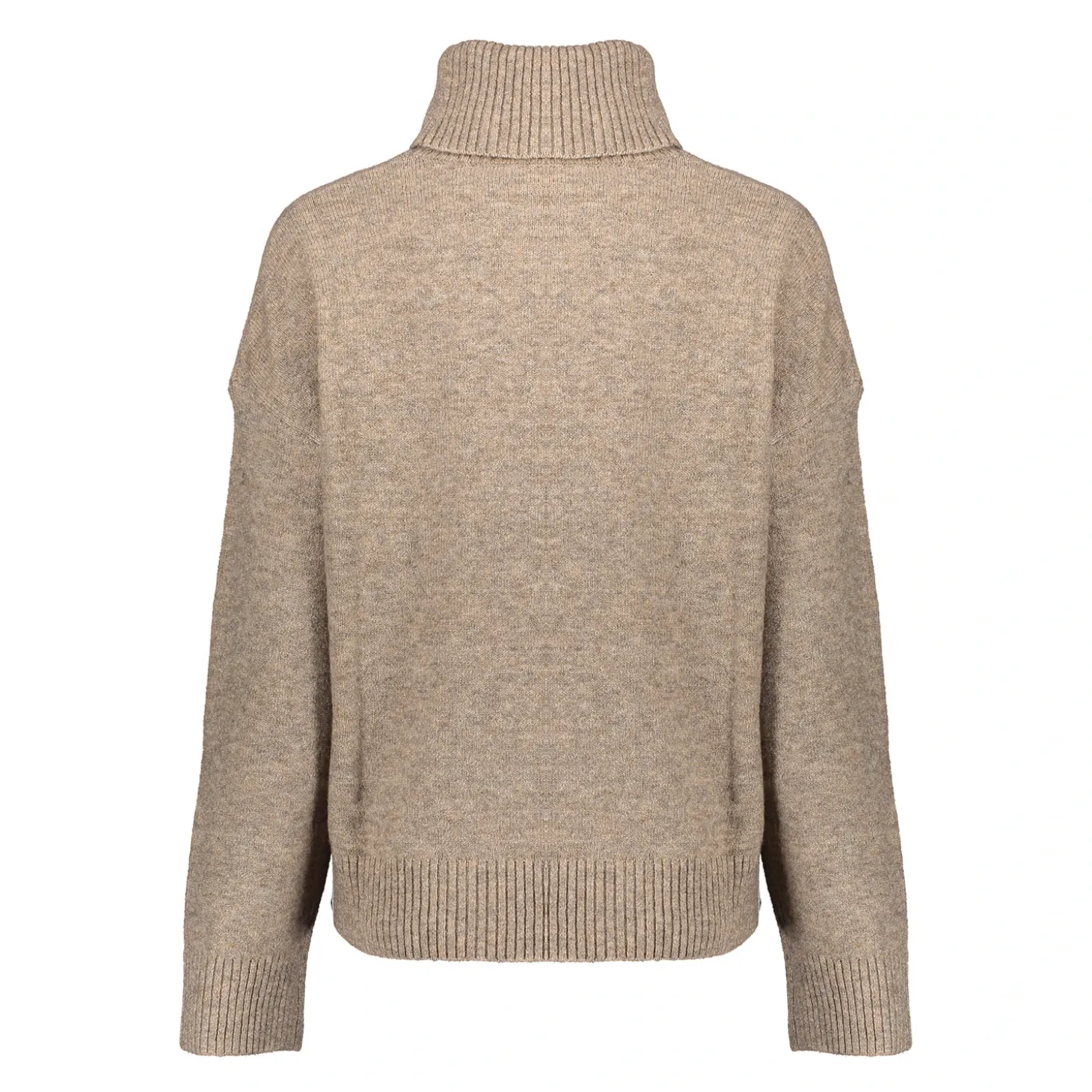 Truien & Vesten*Geisha Fashion Geisha Dames Gebreide Coltrui 44513-10 taupe