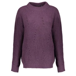 Truien & Vesten*Geisha Fashion Geisha Dames Gebreide Kabeltrui 44580-70 mauve