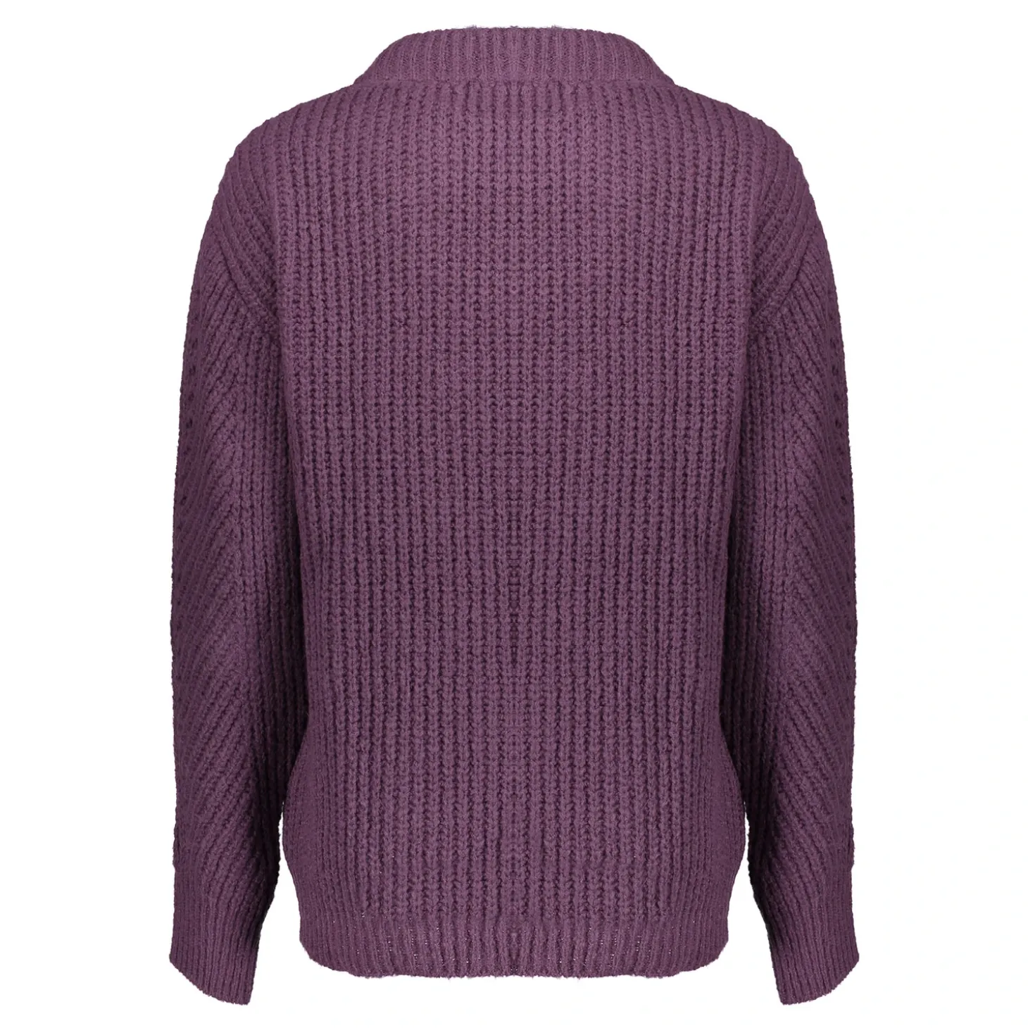 Truien & Vesten*Geisha Fashion Geisha Dames Gebreide Kabeltrui 44580-70 mauve