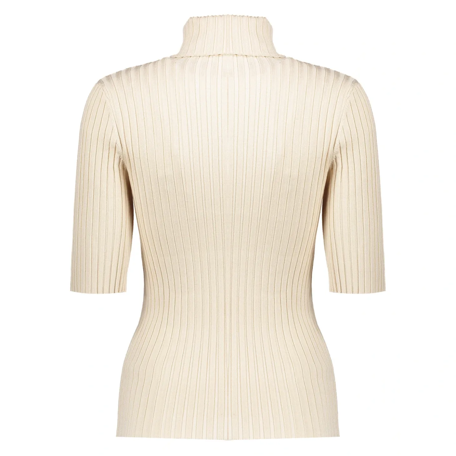 Tops & T-shirts*Geisha Fashion Geisha Dames Geribde Top 44570-14 off-white