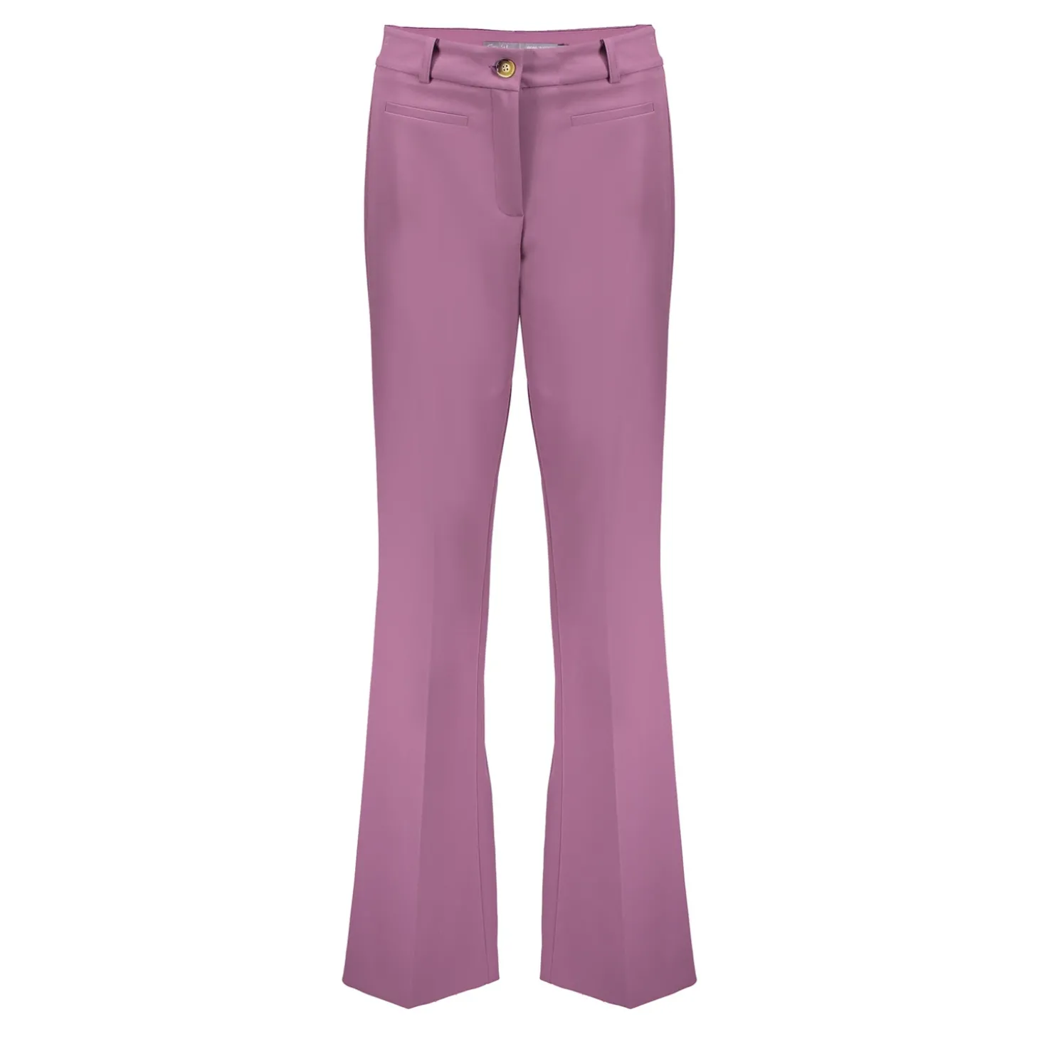 Broeken*Geisha Fashion Geisha Dames Geweven Wide Leg Pantalon 41638-32 mauve