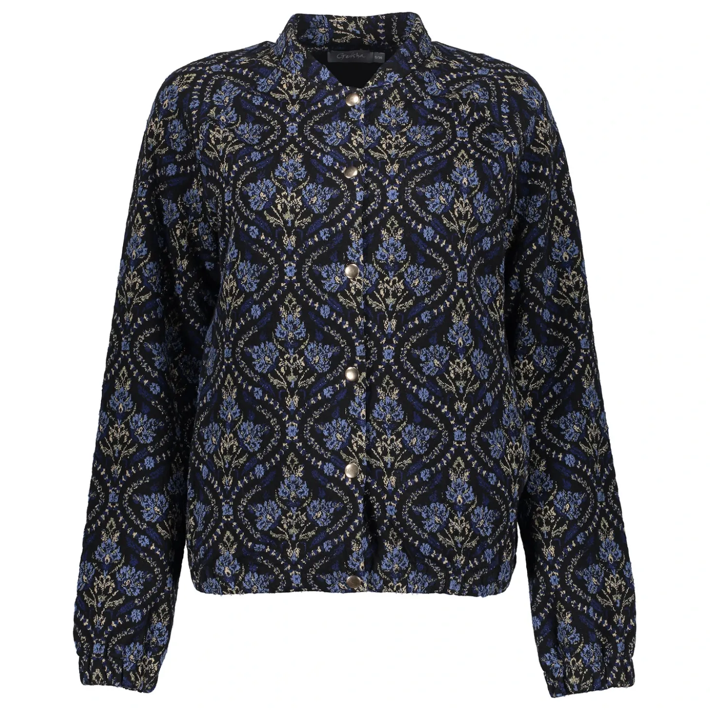 Jasjes & Blazers | Jassen & Jacks*Geisha Fashion Geisha Dames Kort Jasje Met Lurex 45622-20 zwart