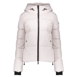 Jassen & Jacks*Geisha Fashion Geisha Dames Korte Gewatteerde Jas Met Capuchon 48551-12 off-white