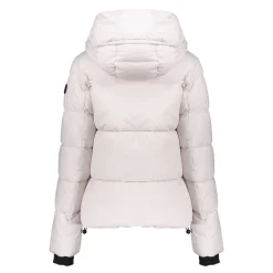 Jassen & Jacks*Geisha Fashion Geisha Dames Korte Gewatteerde Jas Met Capuchon 48551-12 off-white