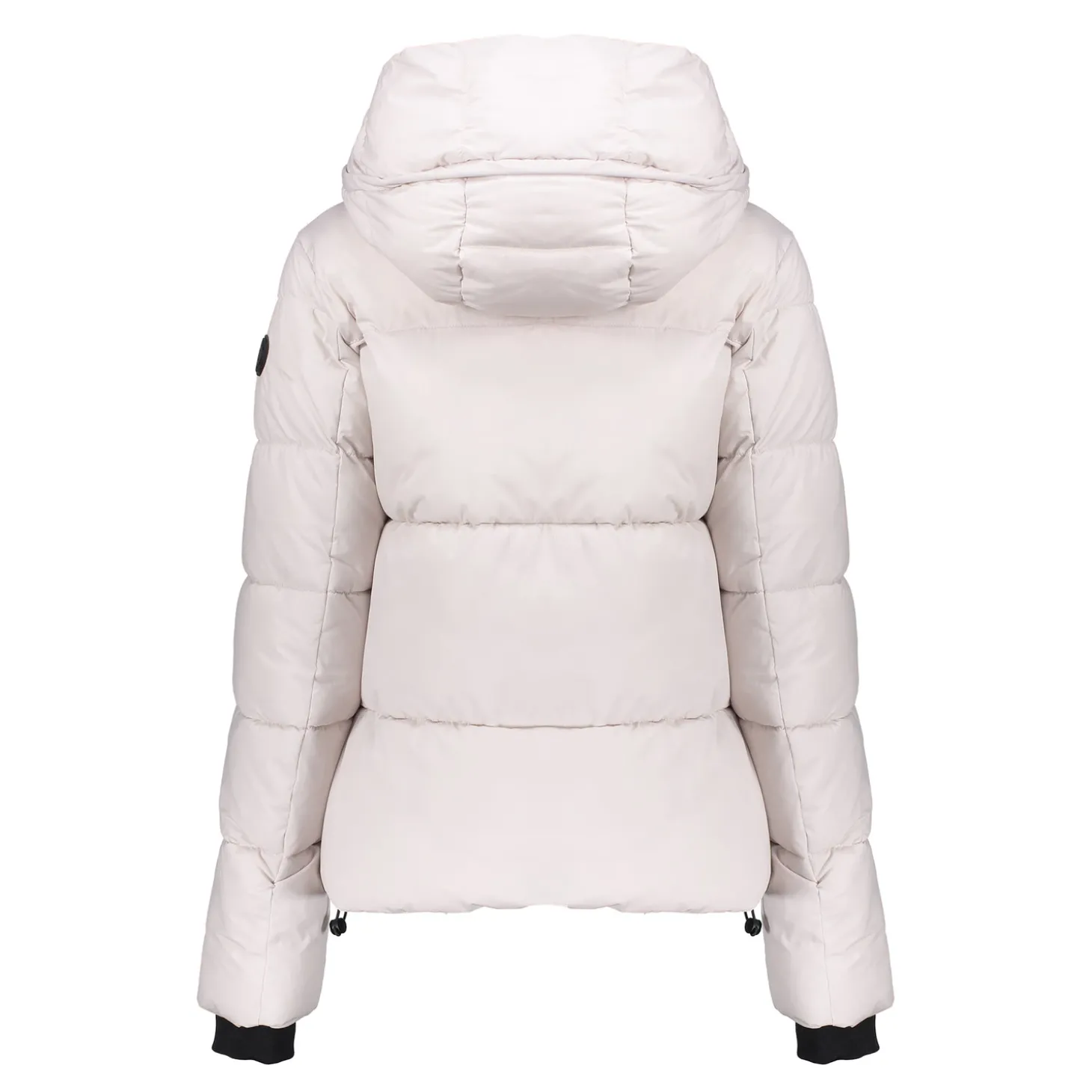 Jassen & Jacks*Geisha Fashion Geisha Dames Korte Gewatteerde Jas Met Capuchon 48551-12 off-white