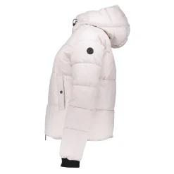 Jassen & Jacks*Geisha Fashion Geisha Dames Korte Gewatteerde Jas Met Capuchon 48551-12 off-white