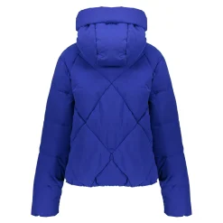 Jassen & Jacks*Geisha Fashion Geisha Dames Korte Warme Pufferjas 48516-21 cobalt