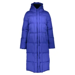 Jassen & Jacks*Geisha Fashion Geisha Dames Lange Warme Pufferjas 48515-21 cobalt