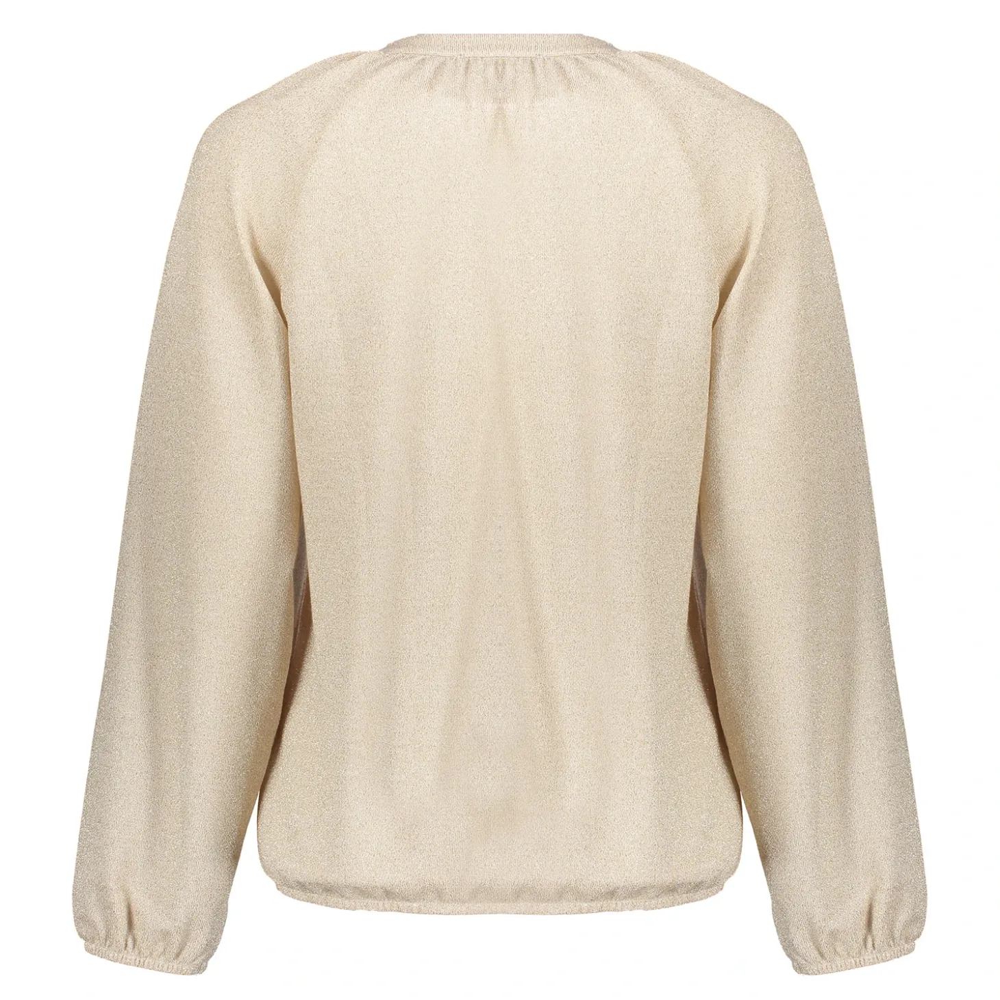 Tops & T-shirts*Geisha Fashion Geisha Dames Lurex V-hals Top 42657-20 gold