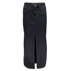 Rokken*Geisha Fashion Geisha Dames Maxi Denim Rok 46509-10 anthracite