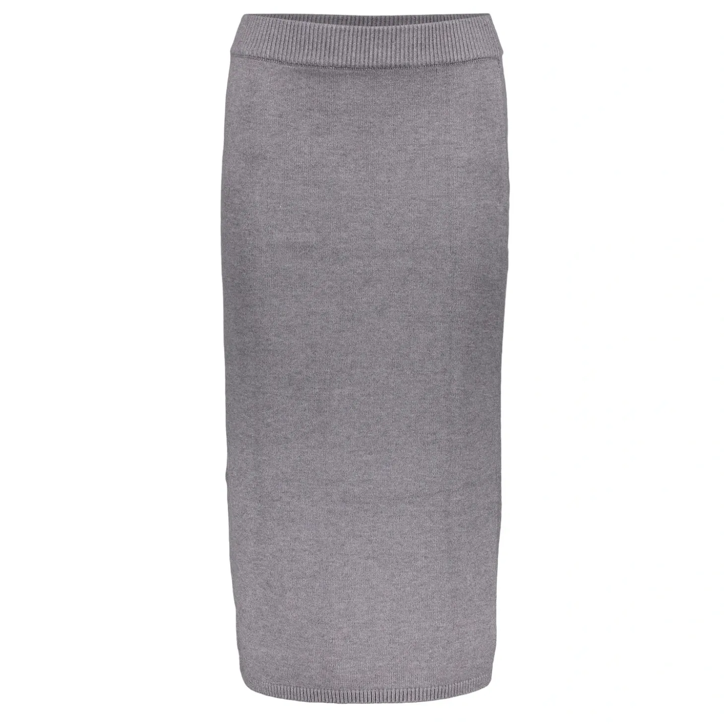 Rokken*Geisha Fashion Geisha Dames Melange Gebreide Rok 46524-10 grey melange