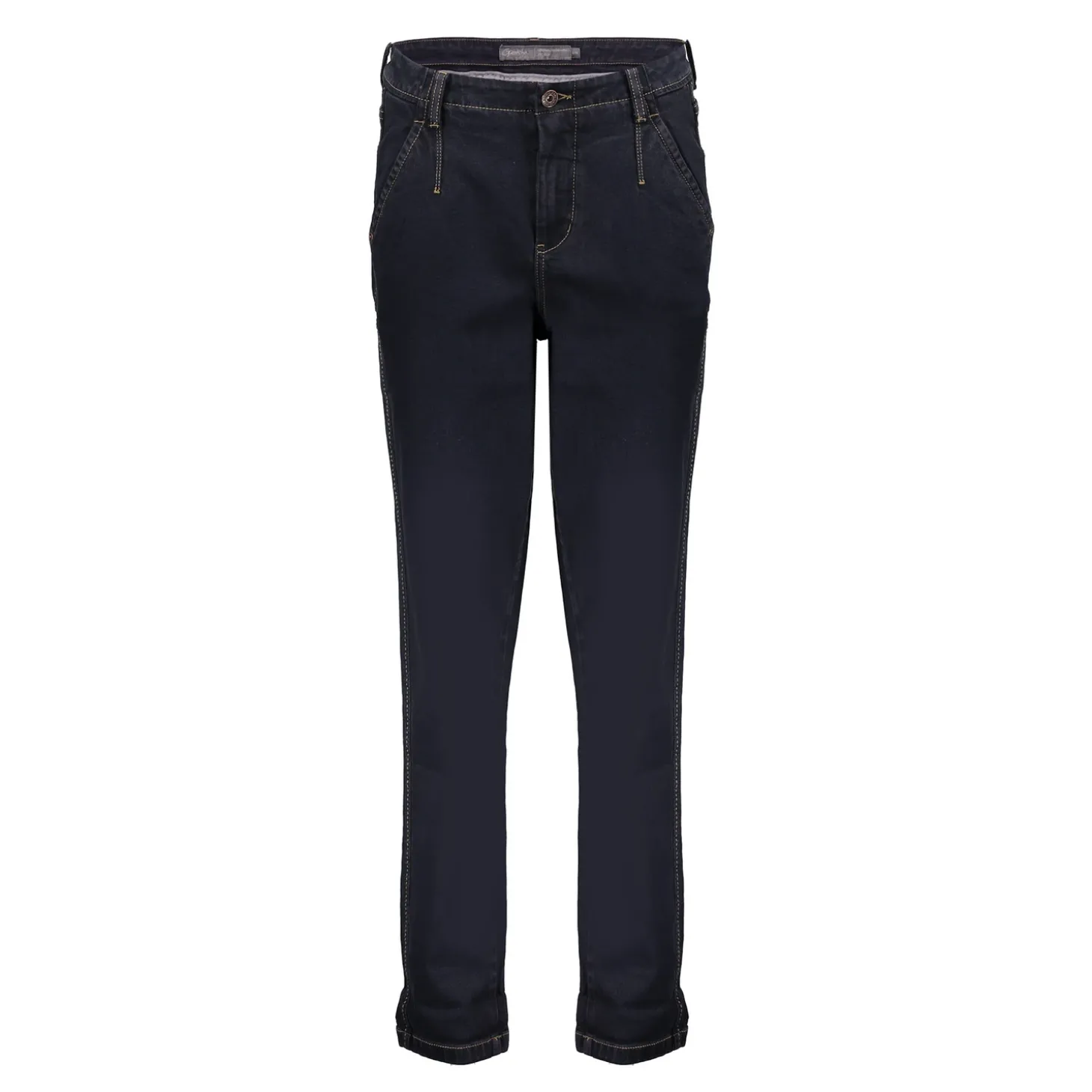Broeken | Denim*Geisha Fashion Geisha Dames Mom Fit Jeans 41541-10 anthracite