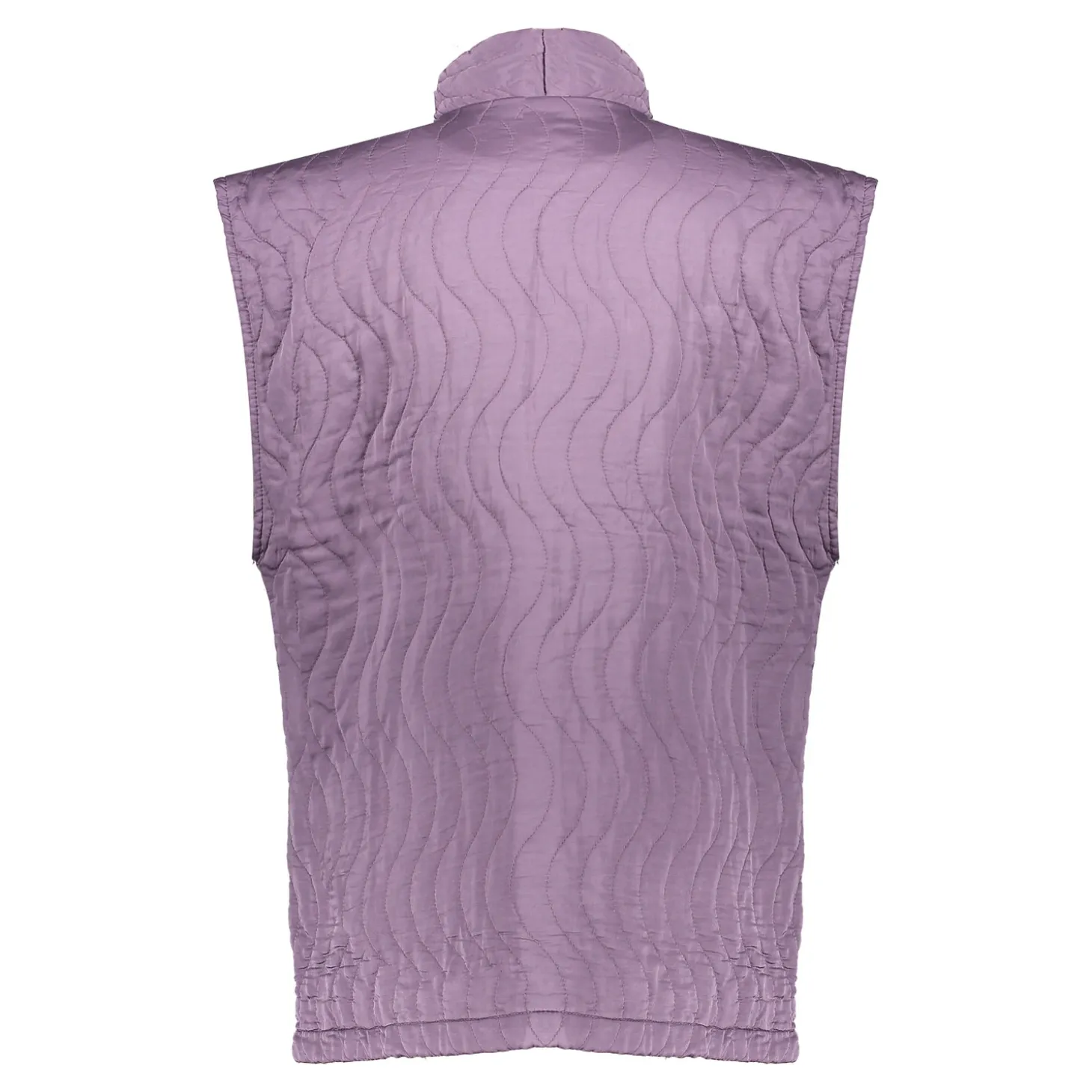 Truien & Vesten*Geisha Fashion Geisha Dames Padded Gilet 45532-70 mauve