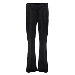 Broeken*Geisha Fashion Geisha Dames Pinstripe Pantalon 41664-20 zwart