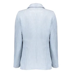 Jasjes & Blazers*Geisha Fashion Geisha Dames Ribfluwelen Blazer 45518-10 blue