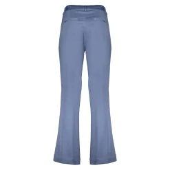 Broeken*Geisha Fashion Geisha Dames Satijne Palazzo Pantalon 41590-21 blue
