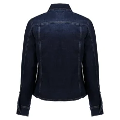 Denim | Jasjes & Blazers*Geisha Fashion Geisha Dames Spijkerjasje Met Lurex 45503-10 dark blue denim