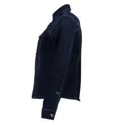 Denim | Jasjes & Blazers*Geisha Fashion Geisha Dames Spijkerjasje Met Lurex 45503-10 dark blue denim