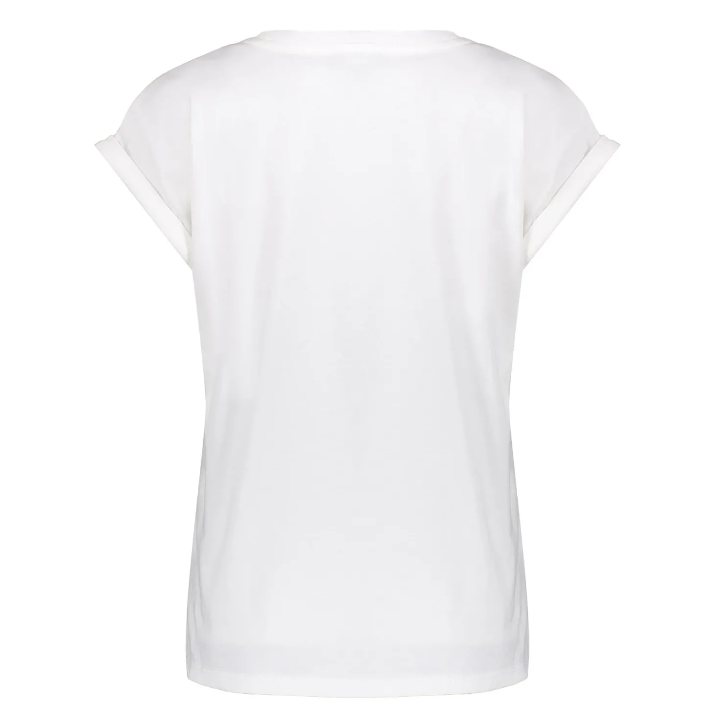 Tops & T-shirts*Geisha Fashion Geisha Dames T-shirt Earth 42610-41 wit