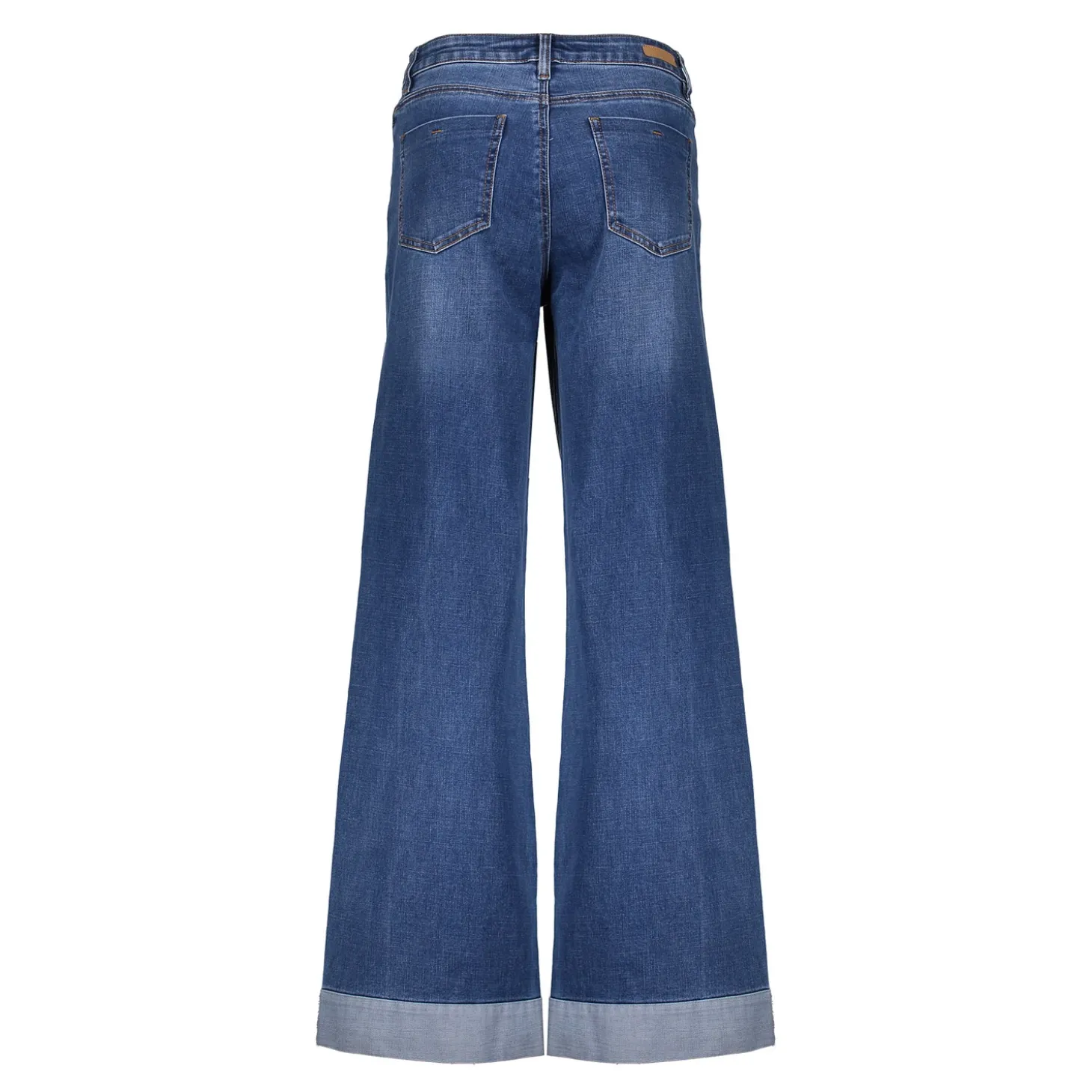 Broeken | Denim*Geisha Fashion Geisha Dames Vintage Flare Jeans 41517-10 blue denim stonewash