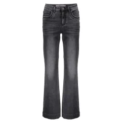 Broeken | Denim*Geisha Fashion Geisha Dames Wide Leg Jeans 41508-10 grey denim