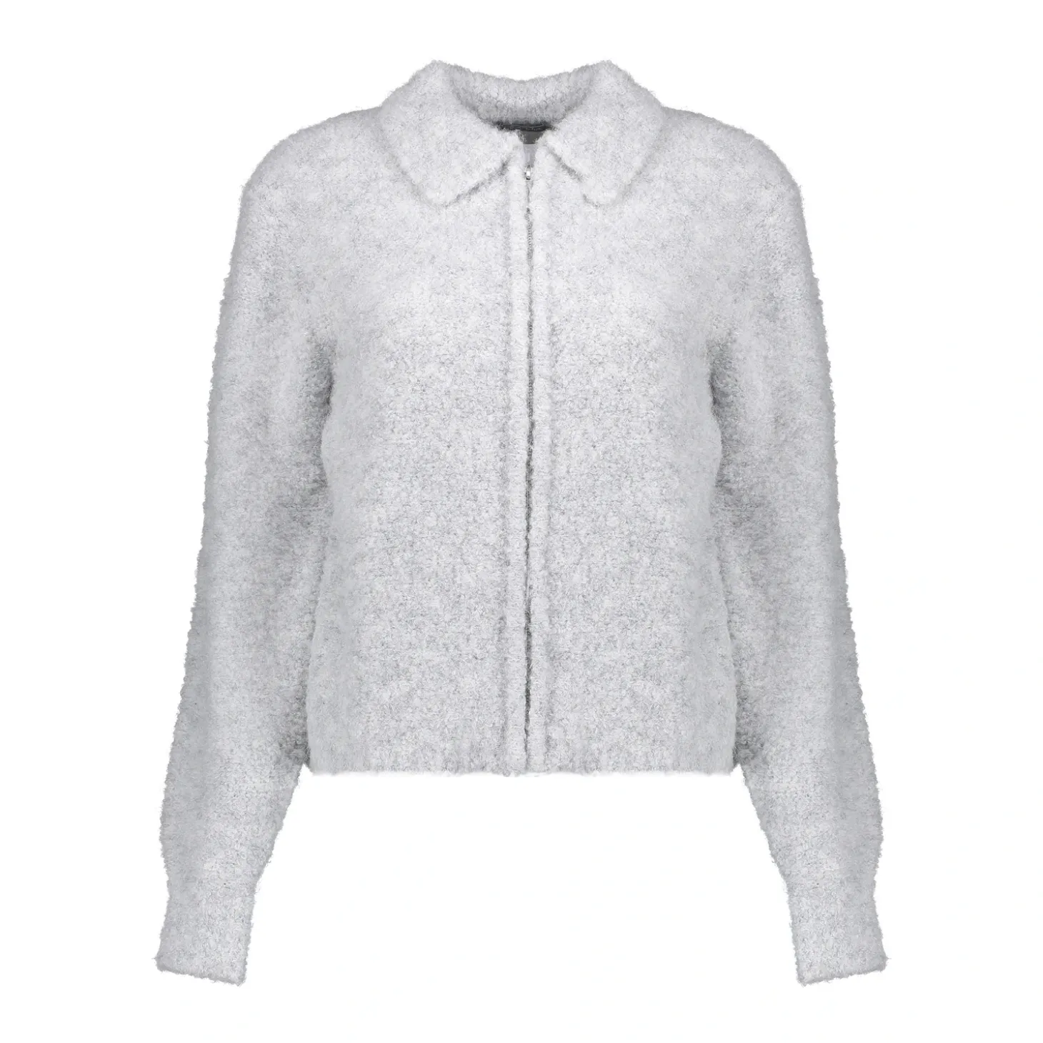 Jasjes & Blazers | Truien & Vesten*Geisha Fashion Geisha Dames Wollen Binnenjasje 44538-29 light grey