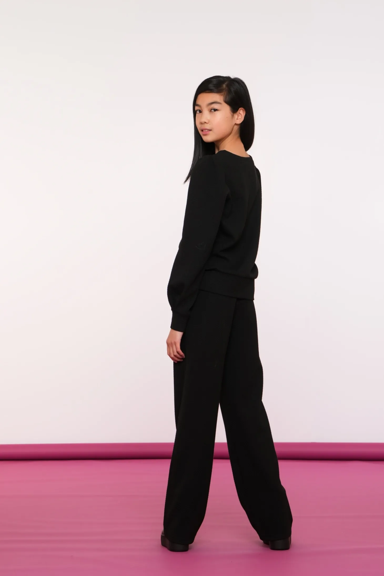 Broeken*Geisha Fashion Geisha Girls Comfy Broek 41594K-21 zwart