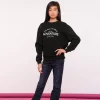 Truien & Vesten*Geisha Fashion Geisha Girls Comfy Sweater Met Tekst 42633K-24 zwart
