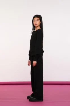 Truien & Vesten*Geisha Fashion Geisha Girls Comfy Top 42552K-21 zwart