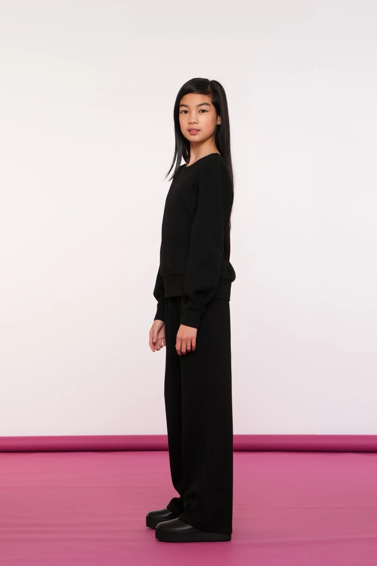Truien & Vesten*Geisha Fashion Geisha Girls Comfy Top 42552K-21 zwart