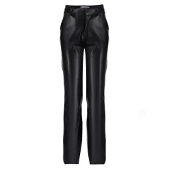 Broeken*Geisha Fashion Geisha Girls Leren Pu Broek 41565K-19 zwart