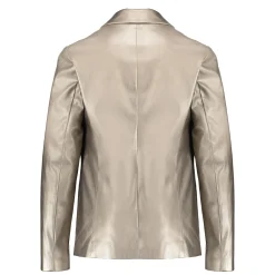 Jasjes & Blazers*Geisha Fashion Geisha Girls Metallic Blazer 45580K-21 gold