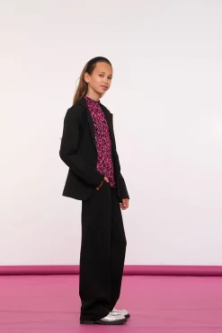 Jasjes & Blazers*Geisha Fashion Geisha Girls Regular Fit Blazer Met Stretch 45562K-60 zwart