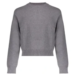 Truien & Vesten*Geisha Fashion Geisha Girls Ribgebreide Trui 44501K-10 grey melange