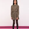 Rokken*Geisha Fashion Geisha Girls Rokje Met Zebra Print En Lurex 46595K-20 off-white