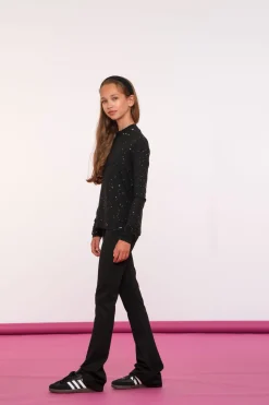Tops & T-shirts*Geisha Fashion Geisha Girls Top Met Glimmende Sterretjes 42630K-24 zwart