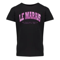 Tops & T-shirts*Geisha Fashion Geisha Girls T-shirt Le Marais 42637K-24 zwart
