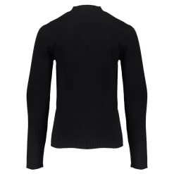 Truien & Vesten*Geisha Fashion Pullover Basic V zwart